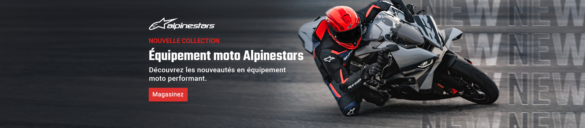 Équipement moto Alpinestars