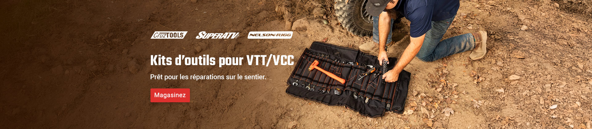 Kits d’outils pour VTT/VCC