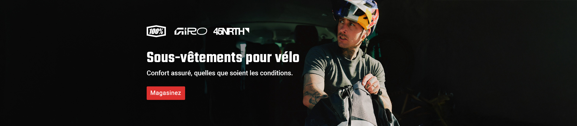 Sous-vêtements pour vélo