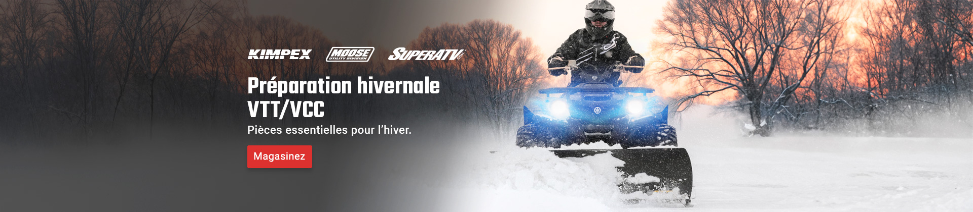 Préparation hivernale VTT/VCC