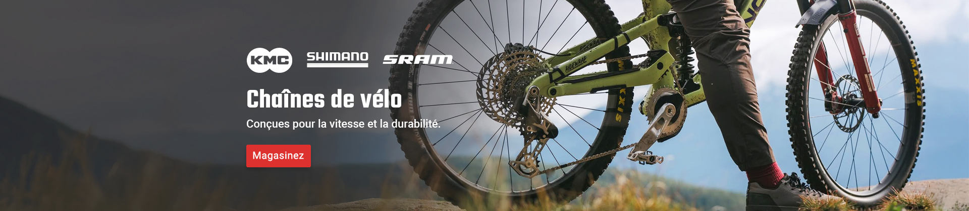 Chaînes de vélo