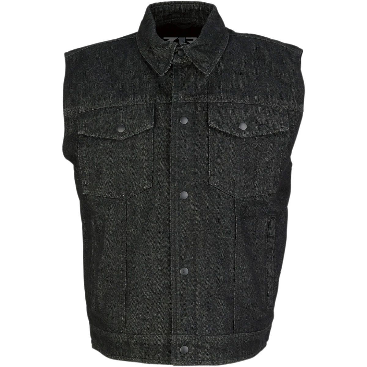 Heavy best sale denim vest