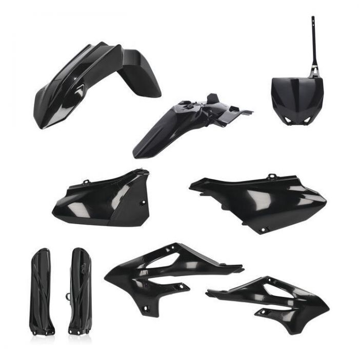 Acerbis Full Plastic Kit Black Yamaha Yz Fortnine Canada