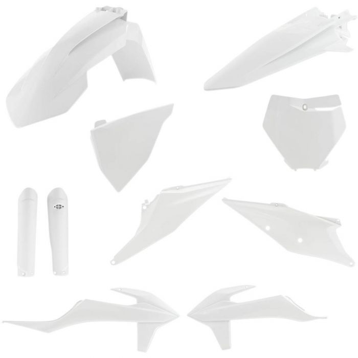 Acerbis Full Plastic Kit White - 2726490002 | FortNine