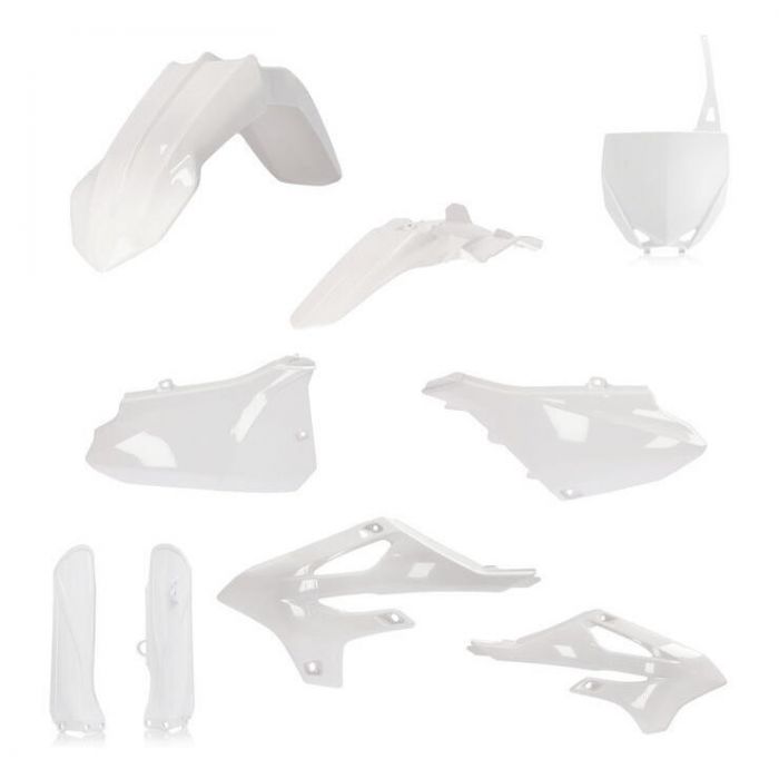 Acerbis Full Plastic Kit White - 2936200002 | Yamaha YZ85 2022 ...