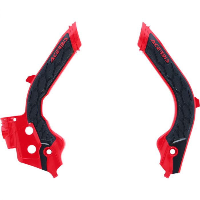 Image of : Acerbis X-Grip Frame Guards Red - 2733451018