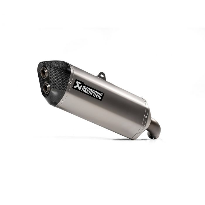 Image of : Akrapovic Slip-On Line Exhaust - S-S10SO16-HAFT | Suzuki DL1000 V-Strom 2014-2019