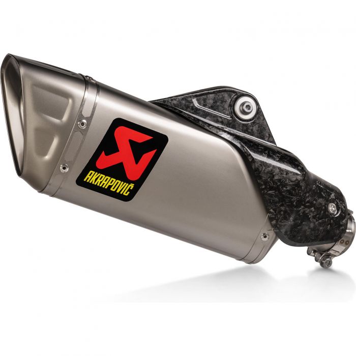 Image of : Akrapovic Slip-On Line Exhaust - S-Y10SO20-HAPLT | Yamaha MT-10 2022-2024
