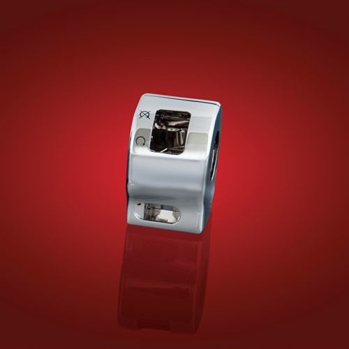 Image of : Show Chrome Switch Box Housing - Yamaha V Star Classics 650 and 1100 - 63-608B