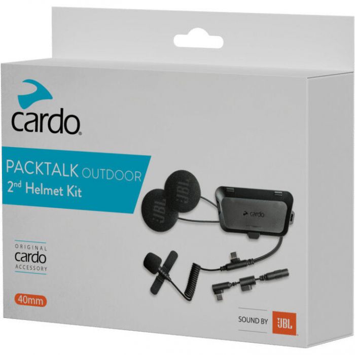 Cardo Packtalk Outdoor 2nd Helmet Kit - ACC00017 | FortNine