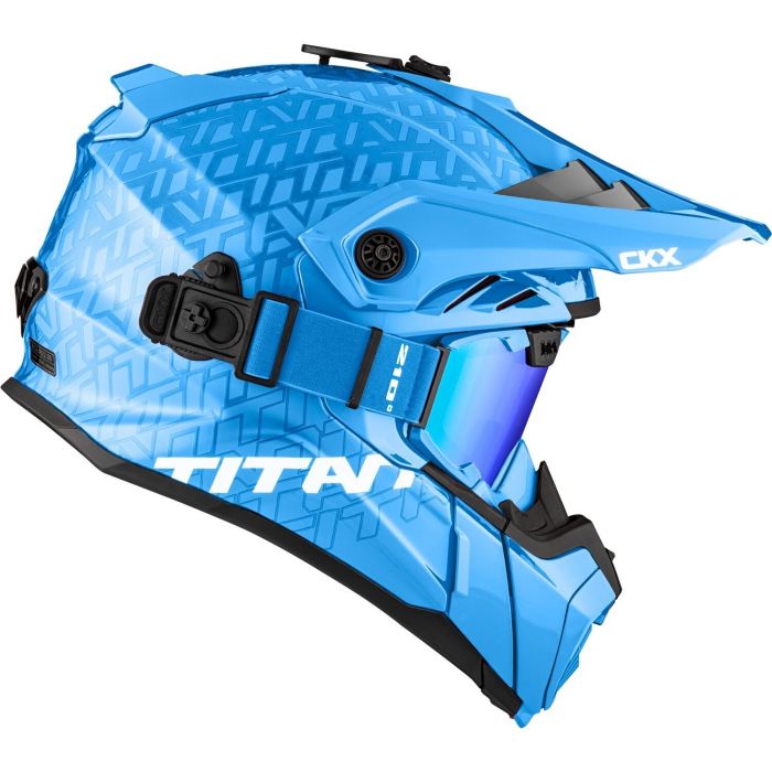 CKX Titan Air Flow Roar Snow Helmet with Dual Lens Goggles