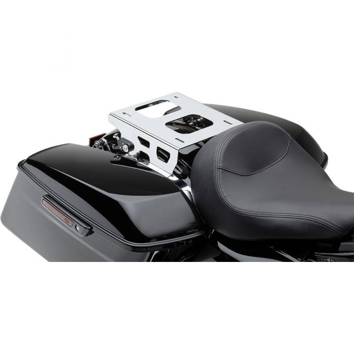 Cobra Tour Pack Mounting Rack Chrome Solo Models 6022704