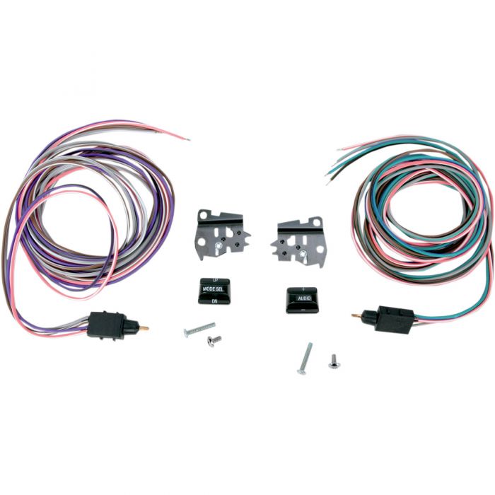 Drag Specialties Handlebar Switch Kit Radio - Black - 06160125