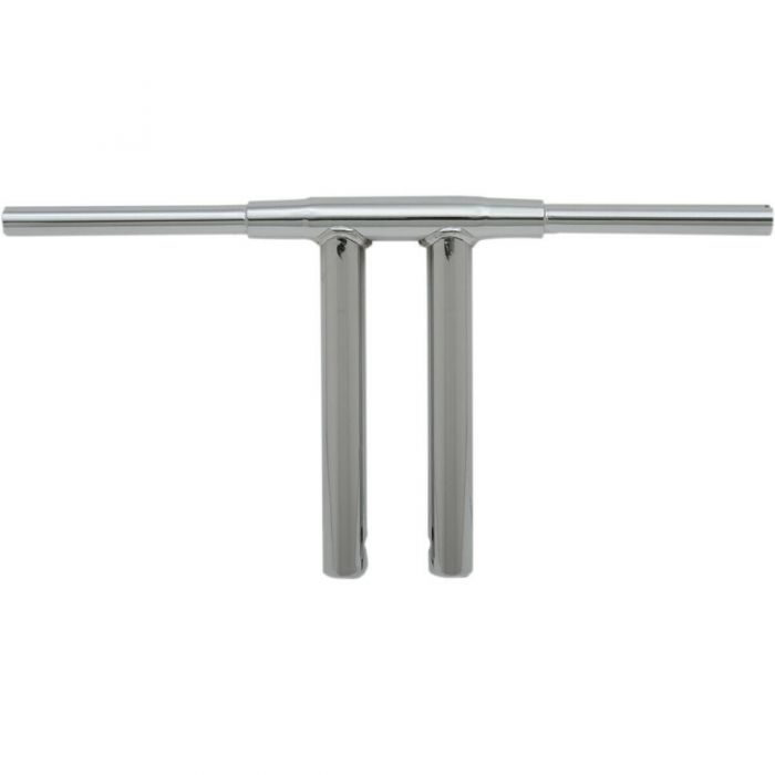 Image of : Drag Specialties - Guidon TBW Big Buffalo de 1-1/2 po T-Bar 12 po Chromé - 0601-4325