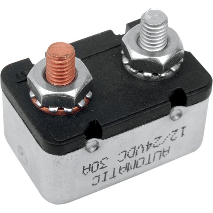その他 CUTSE2 Drag Specialties Circuit Breaker Two-Stud Style - 30A - DS325647