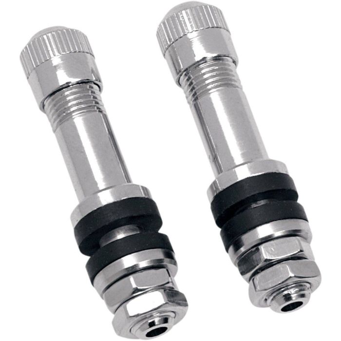 Hornig 90 degree valve stem silver