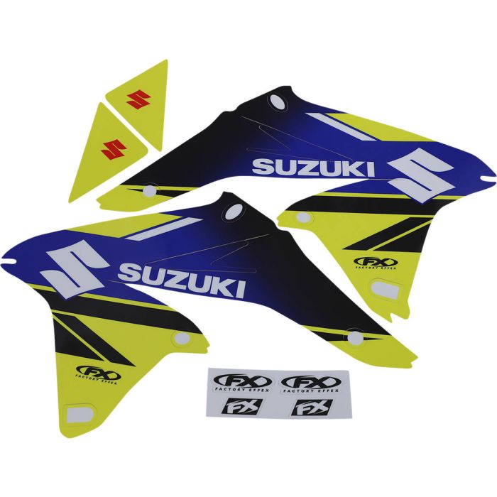 Factory Effex Evo Shroud Graphics Kit Suzuki Rm Z