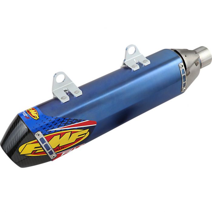 FMF Racing Factory 4.1 RCT Titanium Slip-On Exhaust Blue Anodized