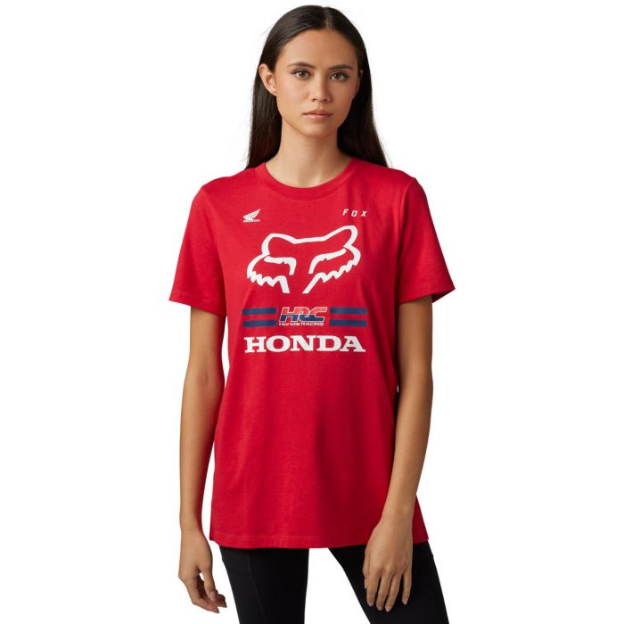 Fox Racing Womens Fox X Honda T Shirt Fortnine Canada 9109