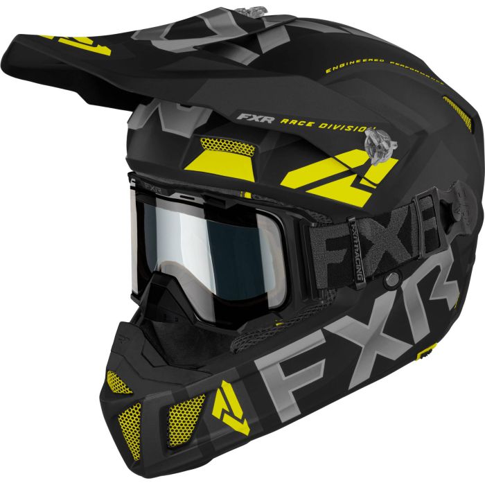 FXR Clutch EVO Helmet with QRS Goggles - 2022 | FortNine Canada