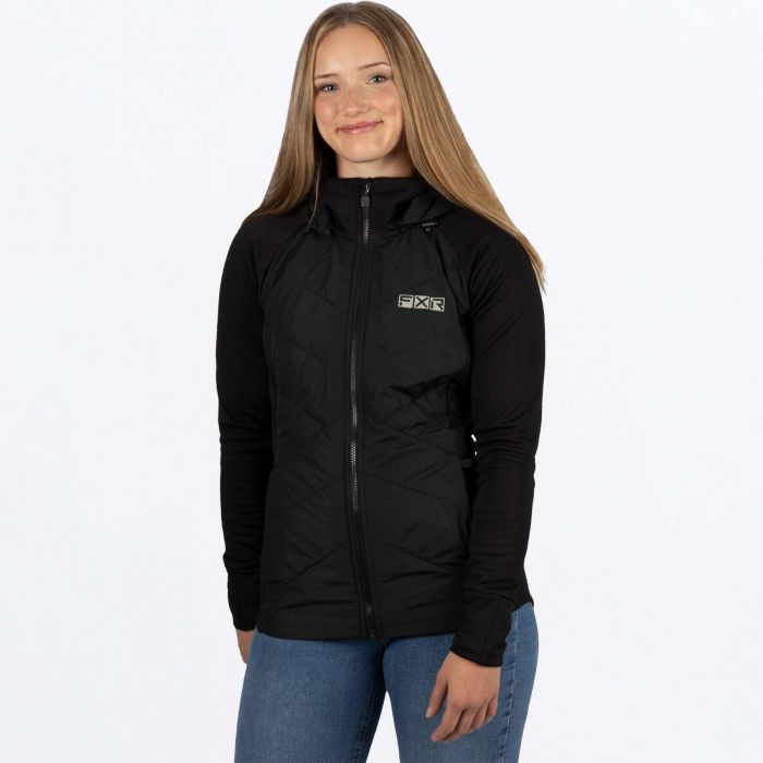 FXR Womens Phoenix Quilted Hoody 2023 FortNine Canada