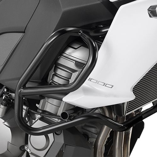 Image of : Givi Engine Guards Matte Black - TN4113 | Kawasaki Versys 1000 LT 2016-2018