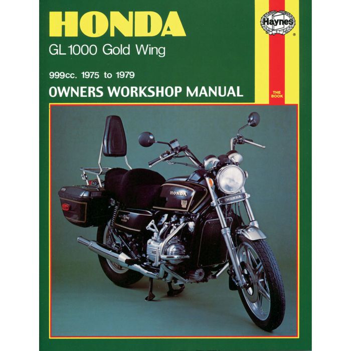 Haynes Repair Manual - 0309 | Honda GL1000 Gold Wing 1975-1979