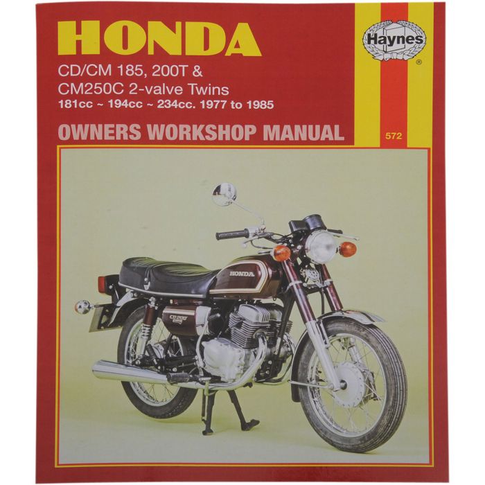 Haynes Repair Manual - Honda CM185/200/250 - 0572 | FortNine