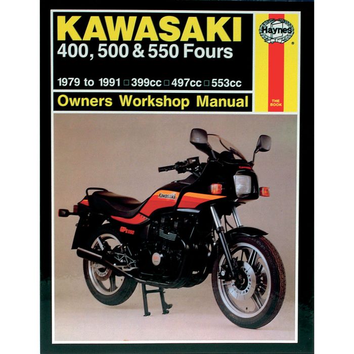 Haynes Repair Manual - Kawasaki KZ550/ZX550 - 0910 | FortNine