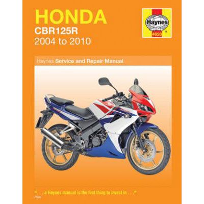 Image of : Haynes Repair Manual - 4620 | Honda CBR125R 2004-2009