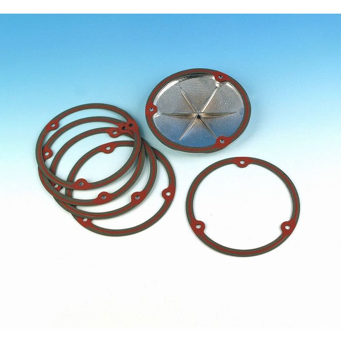 James Gaskets Clutch Derby Cover Gasket .062in. with Silicone Bead JGI2541670X FortNine