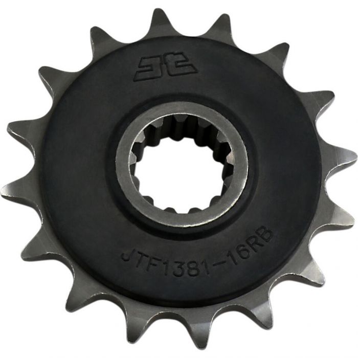 thumbnail image 2 of JT Sprockets - JTF1537.15RB - Rubber Cushioned Steel Front Sprocket, 15T For Sale Online 2 of 11