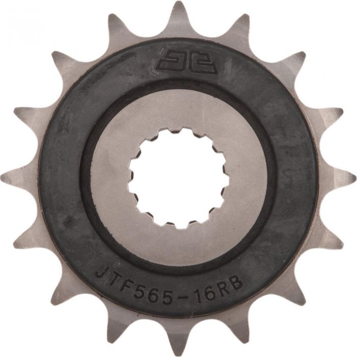 JT Rubber Cushioned Steel Front Sprocket 16T (520) - JTF565.16RB