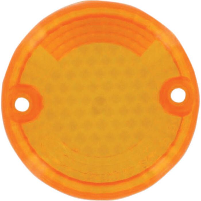 K&S DOT Approved Turn Signal Replacement Lens Amber 253030