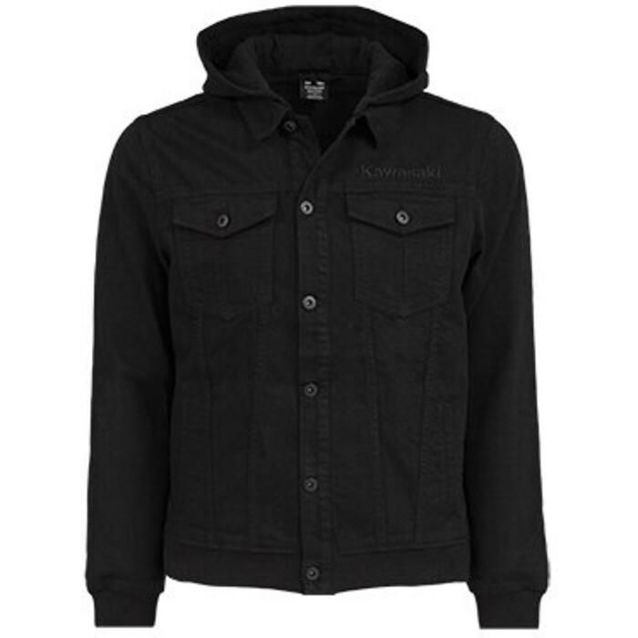 Image of : Kawasaki - Manteau en Denim à Capuchon