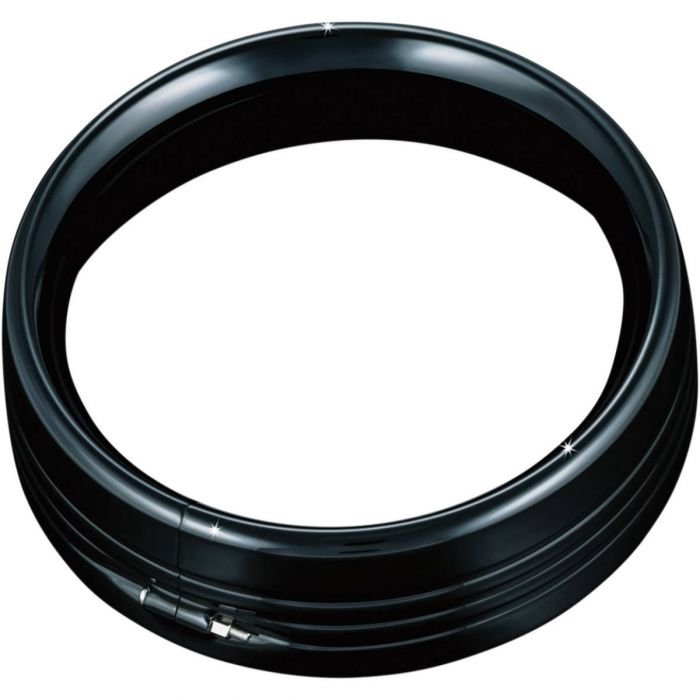 Kuryakyn Gloss Black Trim Ring for 7" Headlight 7276 FortNine Canada