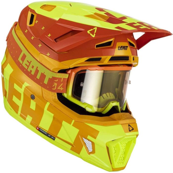 Leatt Moto Helmet With Goggles Fortnine Canada