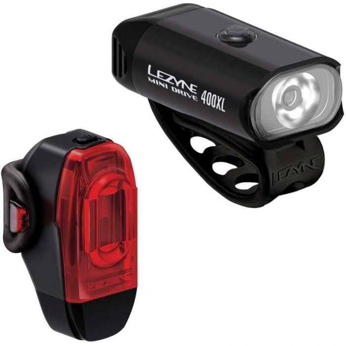 Image of : Lezyne Mini Drive 400XL/KTV Drive+ Light Set