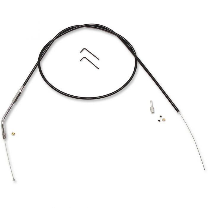 Universal Motorcycle Throttle Cable DIY Repair Kit – Stainless Steel, Build Your Own Cable For Yamaha, Harley, BMW