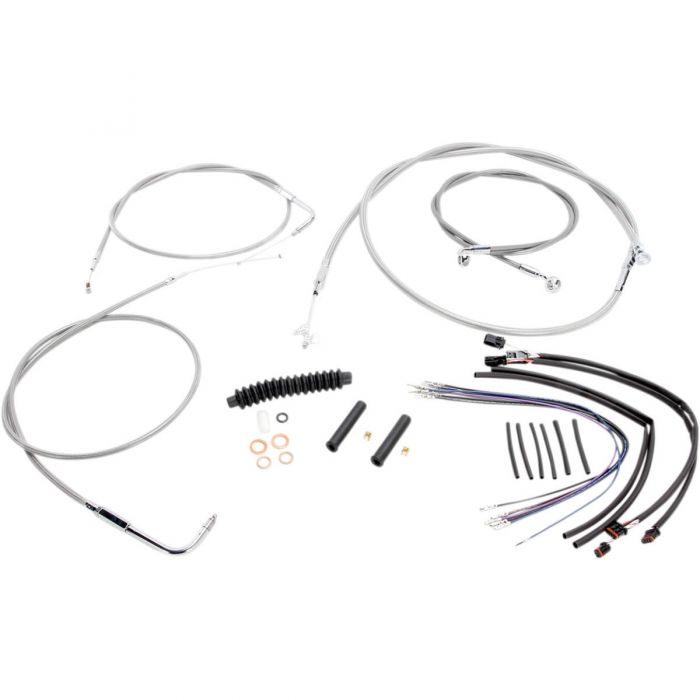 Magnum XR Stainless Handlebar Installation Kit 15 17" Apes 589272