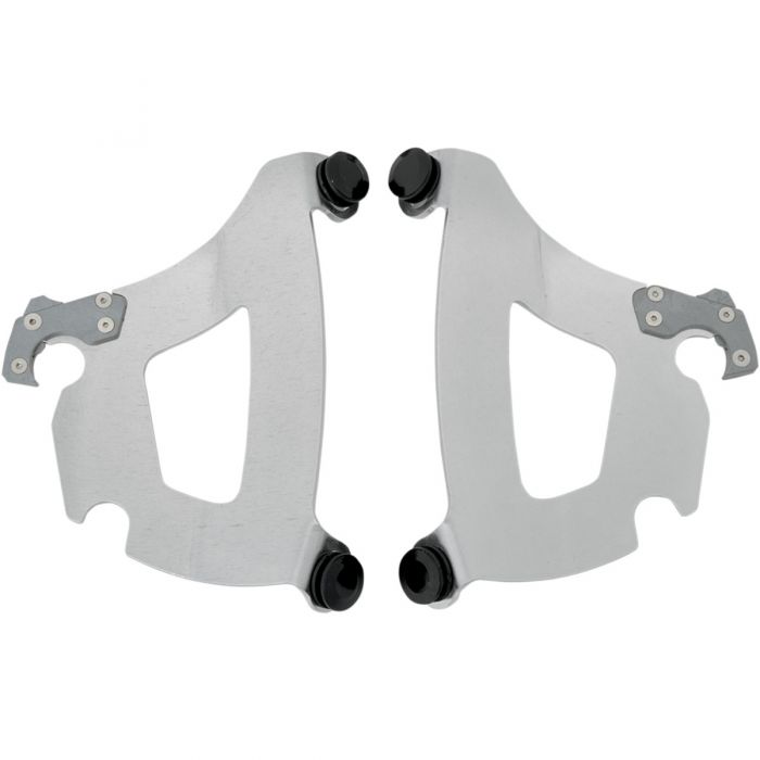Image of : Memphis Shades Plates-Only Kit for Bullet Fairing - Polished - MEK1873 | Honda Shadow Phantom 750 2010-2019