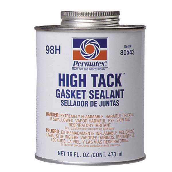 Permatex 12 Oz. High-Tack Gasket Sealant, 9 Oz. Net Weight, -65