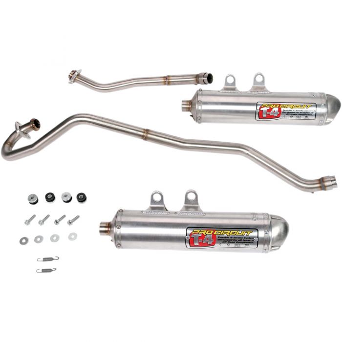 Image of : Pro Circuit T-4 Full Exhaust System - 4QK04700 | Kawasaki KFX700 2004-2009