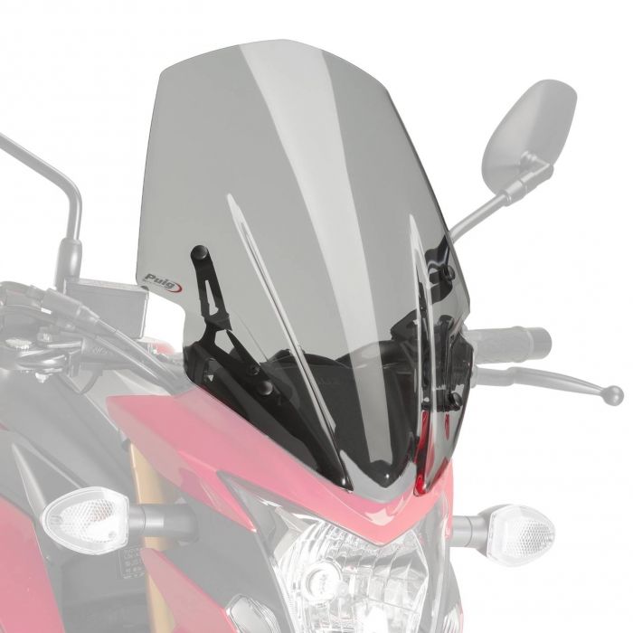 Puig ニュージェネレーション ツーリング XV950/R 9438H Puig New Generation Windshield Touring - Light Smoke - 9438H