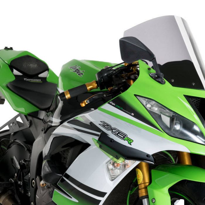 Puig Racing Windshield - 3629W | Kawasaki Ninja ZX-6R 2013-2023