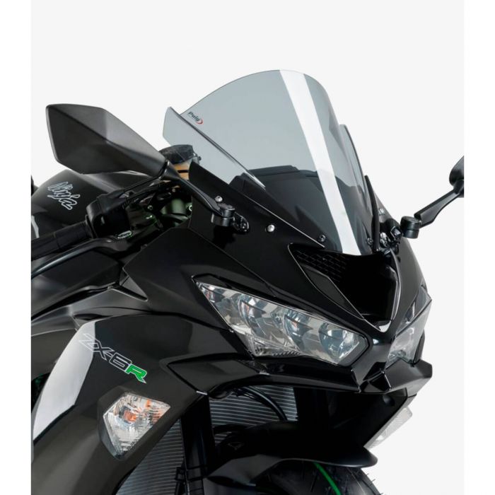 Puig Racing Windshield Light Smoke - 3177H | Kawasaki Ninja ZX-6R