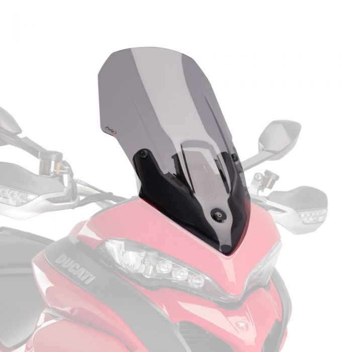Image of : Puig Touring Windshield Light Smoke - 7623H