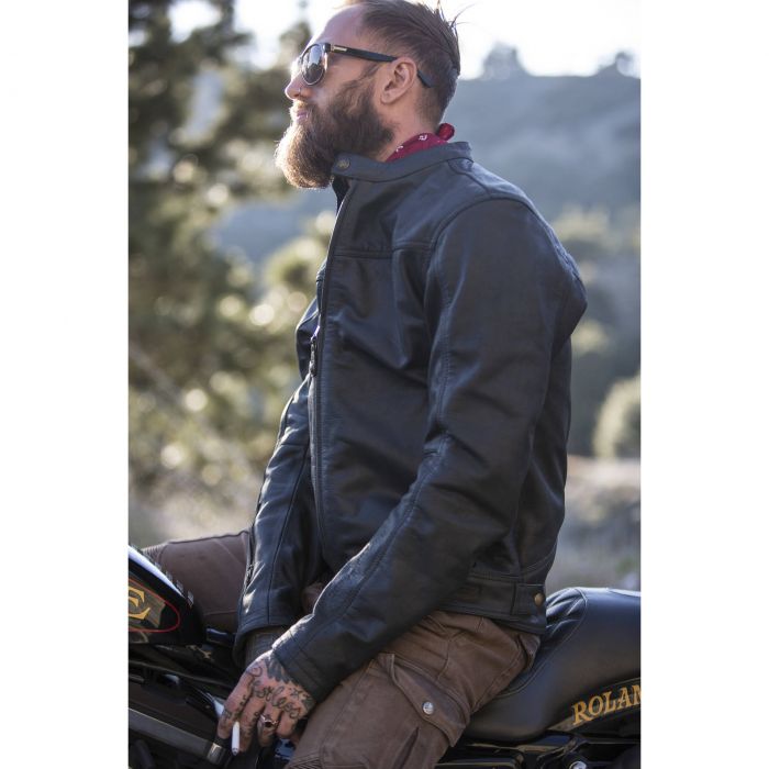 Roland sands walker on sale perforated leather jacket