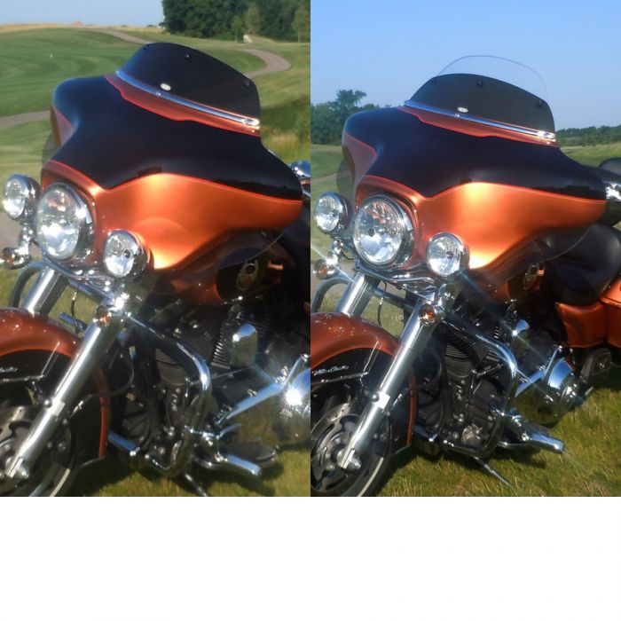 Image of : Slipstreamer BaggerShield Touring - Pare-Brise Ajustable
