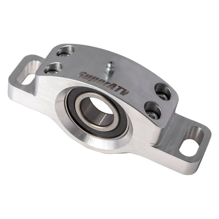 SuperATV HD Carrier Bearing Billet Aluminum with Remote Grease Line